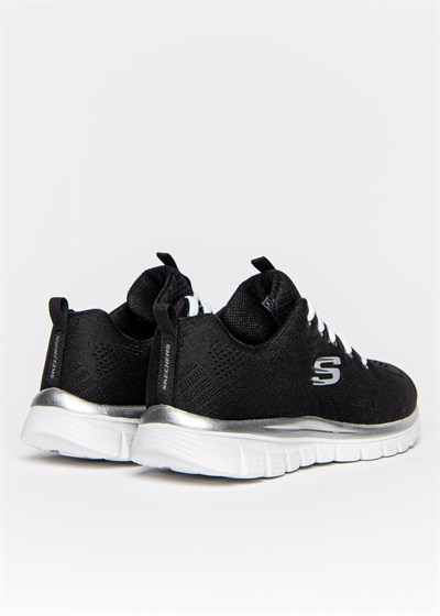 SKECHERS GRACEFUL-GET CONNECTED KADIN AYAKKABI 12615-BKW