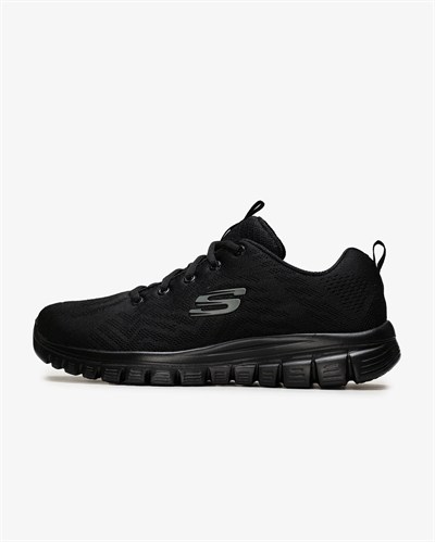 SKECHERS GRACEFUL GET-CONNECTED  KADIN AYAKKABI 12615-BBK