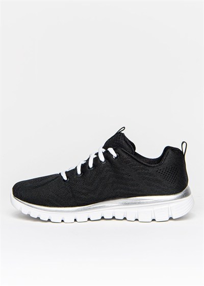 SKECHERS GRACEFUL-GET CONNECTED KADIN AYAKKABI 12615-BKW