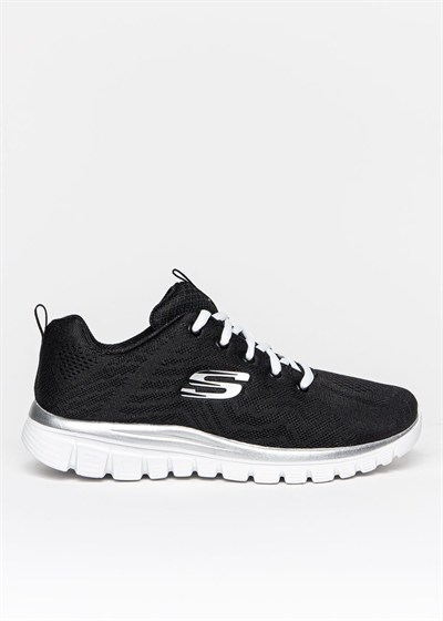 SKECHERS GRACEFUL-GET CONNECTED KADIN AYAKKABI 12615-BKW