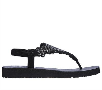 SKECHERS KADIN SANDALET 119138-BKSL