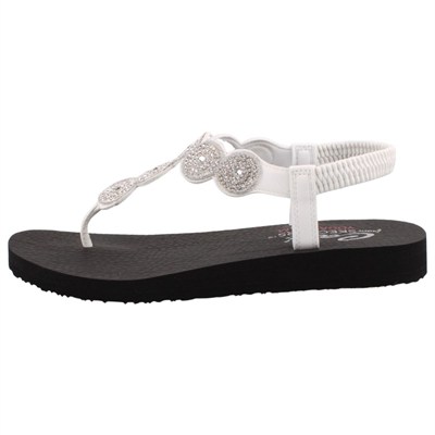 SKECHERS KADIN SANDALET 31755-WHT