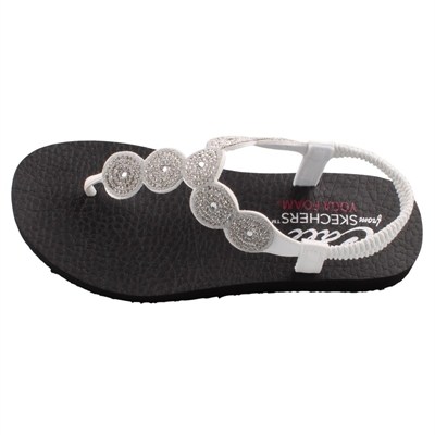 SKECHERS KADIN SANDALET 31755-WHT