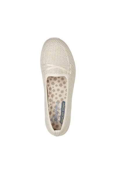 SKECHERS PASSIOKNIT KADIN AYAKKABI 100350-NAT