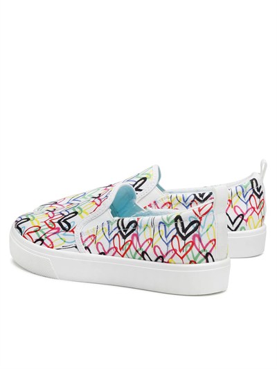 SKECHERS POPY DRIPPIN LOVE KADIN AYAKKABI 155503-WMLT
