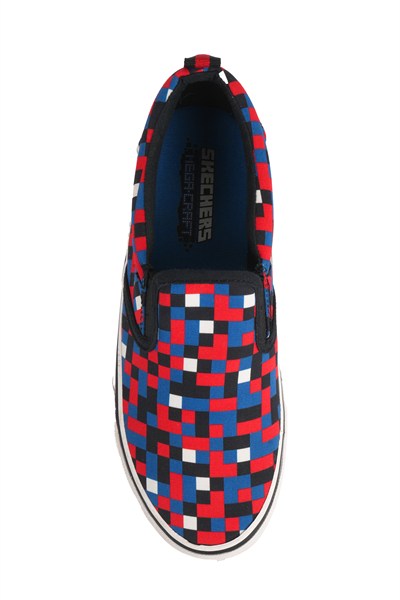 SKECHERS STREET FAME ERKEK ÇOCUK AYAKKABI 400081L-RDBL