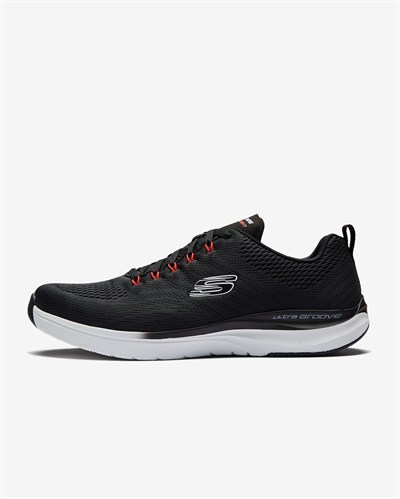 SKECHERS ULTRA GROOVE ERKEK AYAKKABI 232032-BLK