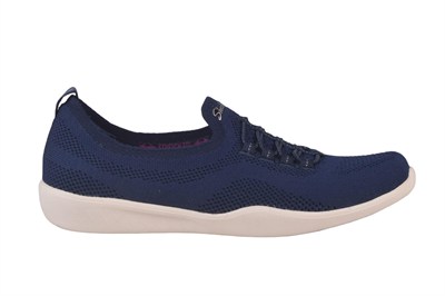 SKECHERS WALK SLIP ON KADIN AYAKKABI 100033-NVY