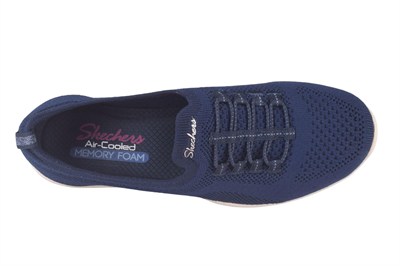 SKECHERS WALK SLIP ON KADIN AYAKKABI 100033-NVY