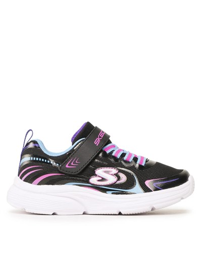 SKECHERS WAVY LITES KIZ ÇOCUK AYAKKABI 303520L-BKMT