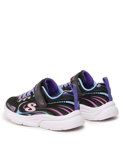 SKECHERS WAVY LITES KIZ ÇOCUK AYAKKABI 303520L-BKMT
