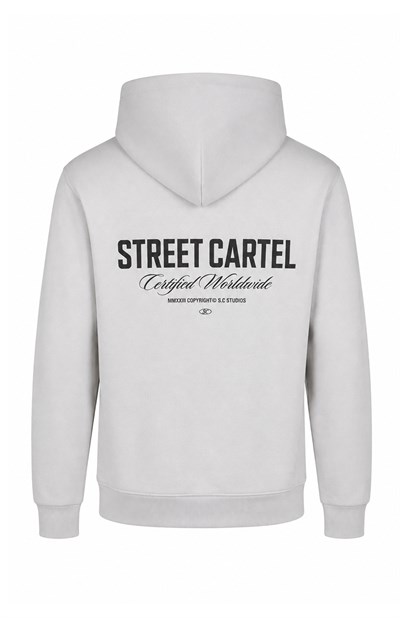 STREET CARTEL ERKEK SWEATSHIRT 54138-GREY