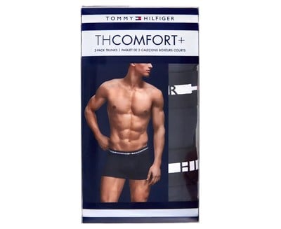 TOMMY HILFIGER COMFORT+ ERKEK 3 LÜ BOXER 09T3813-410