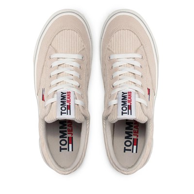 TOMMY HILFIGER CORDUROY SKATE KADIN AYAKKABI EN0EN01508-ABI