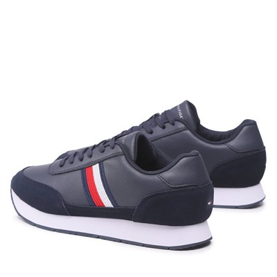 TOMMY HILFIGER CORE EVA RUNNER CORPORATE LEA ERKEK AYAKKABI FM0FM04397-DW5