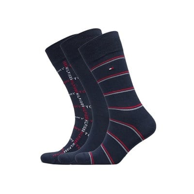 TOMMY HILFIGER ERKEK 3 LÜ ÇORAP 701224445-001