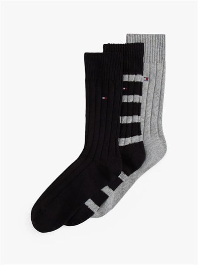 TOMMY HILFIGER ERKEK 3 LU ÇORAP 701235377-002