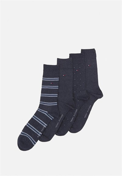 TOMMY HILFIGER ERKEK 4 LÜ ÇORAP 701224441-003