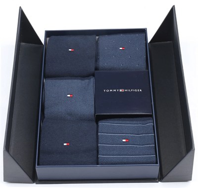 TOMMY HILFIGER ERKEK 5 Lİ ÇORAP 701224442-001