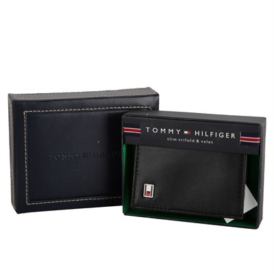 TOMMY HILFIGER ERKEK CÜZDAN 31TL11X018-BLACK