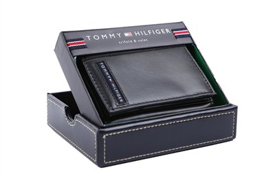 TOMMY HILFIGER ERKEK CÜZDAN 31TL11X033-BLACK