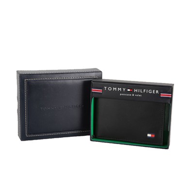 TOMMY HILFİGER ERKEK CÜZDAN 31TL22X046-BLACK