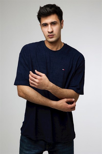 TOMMY HILFIGER ERKEK T-SHIRT 09T4141-410