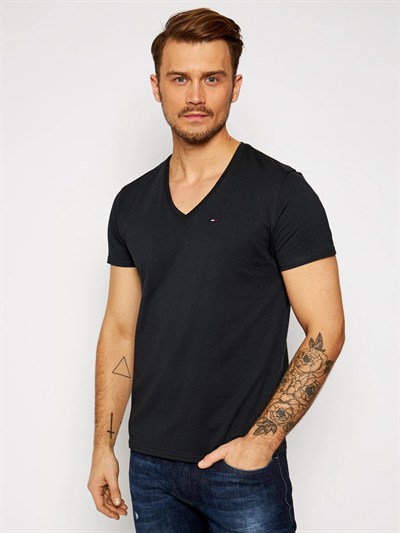 TOMMY HILFIGER ERKEK T-SHIRT DM0DM04410-078
