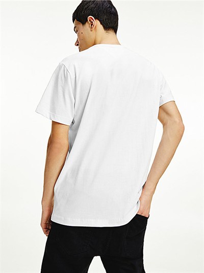 TOMMY HILFIGER ERKEK T-SHIRT DM0DM09598-YBR