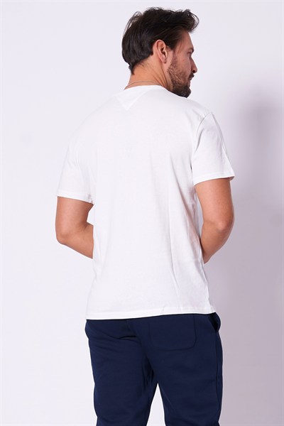 TOMMY HILFIGER ERKEK T-SHIRT DM0DM20322-YBL