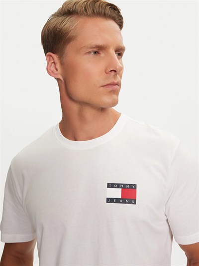 TOMMY HILFIGER ERKEK T-SHIRT DM0DM20740-YBR