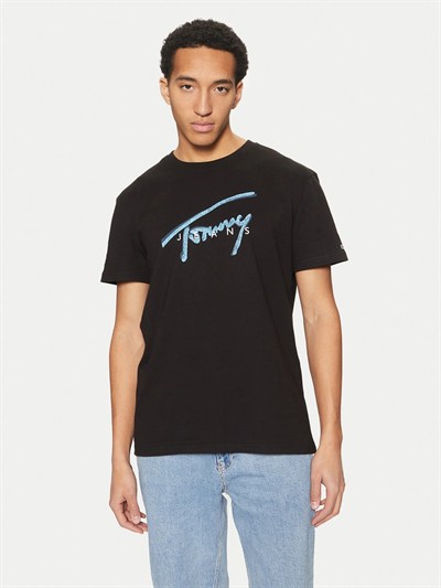 TOMMY HILFIGER ERKEK T-SHIRT DM0DM21109-BDS