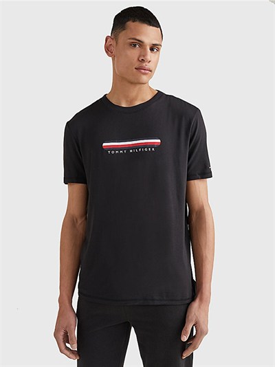 TOMMY HILFIGER ERKEK T-SHIRT UM0UM02348-BDS