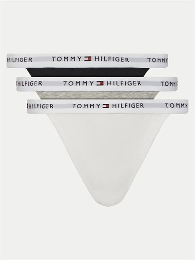 TOMMY HILFIGER KADIN 3 LÜ TANGA UW0UW05757-0WA