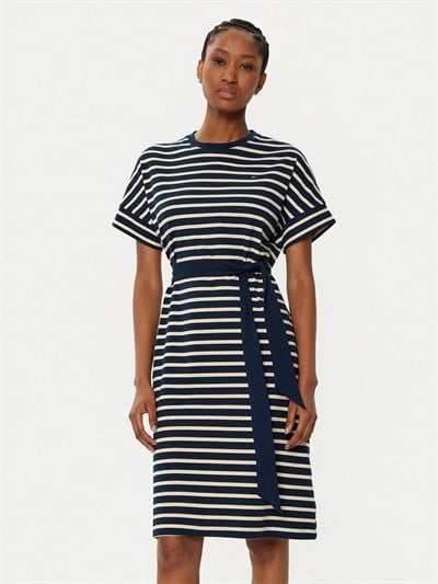 TOMMY HILFIGER KADIN ELBİSE WW0WW45183-0BD