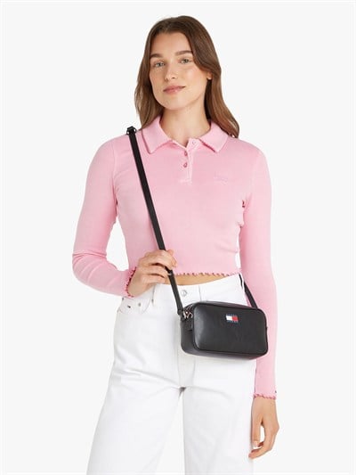 TOMMY HILFIGER KADIN OMUZ ÇANTASI AW0AW17290-BDS