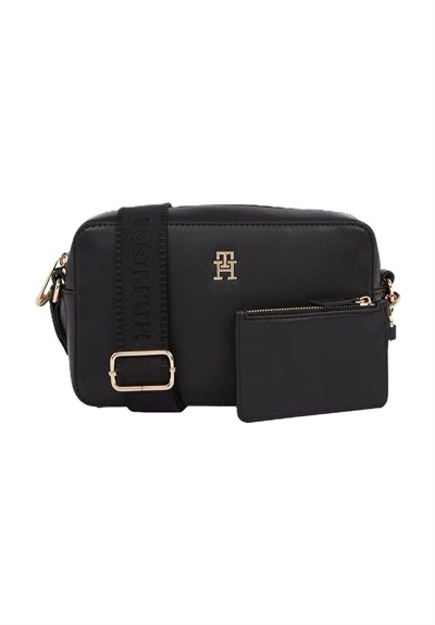 TOMMY HILFIGER KADIN OMUZ ÇANTASI AW0AW16439-BDS