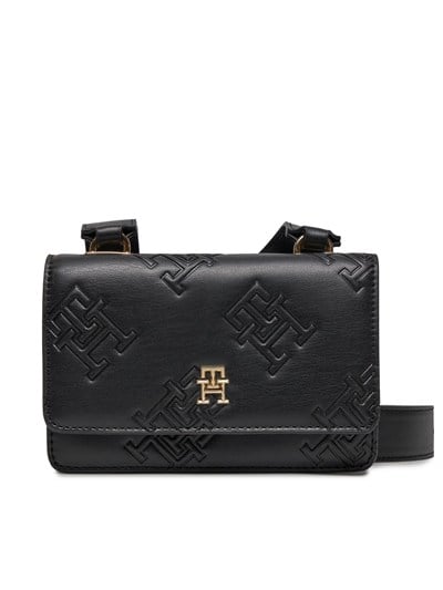 TOMMY HILFIGER KADIN OMUZ ÇANTASI AW0AW15727-BDS