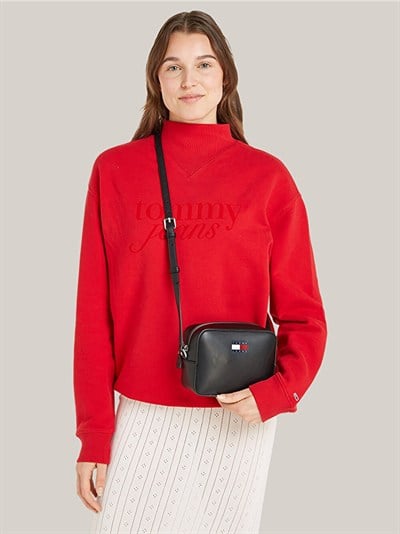 TOMMY HILFIGER KADIN OMUZ ÇANTASI AW0AW16964-BDS