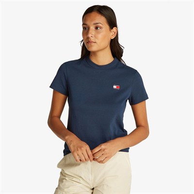TOMMY HILFIGER KADIN T-SHIRT DW0DW20153-C1G