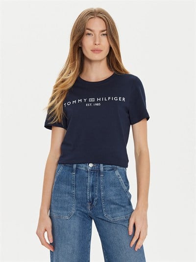 TOMMY HILFIGER KADIN T-SHIRT WW0WW40276-C1G