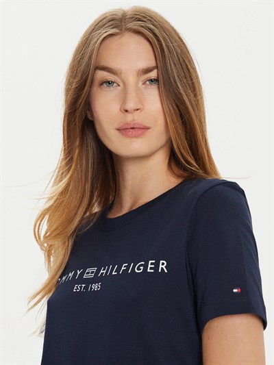 TOMMY HILFIGER KADIN T-SHIRT WW0WW40276-C1G