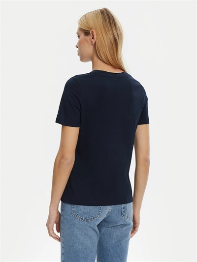 TOMMY HILFIGER KADIN T-SHIRT WW0WW45428-C1G