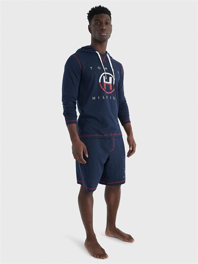 TOMMY HILFIGER KAPŞONLU SWEATSHİRT 09T4147-410
