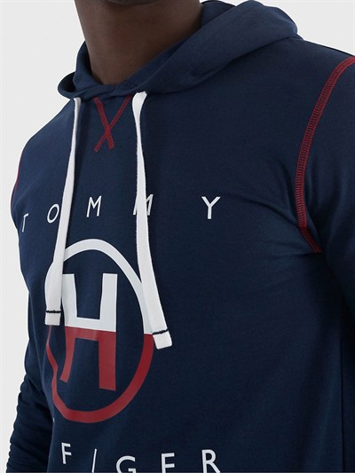 TOMMY HILFIGER KAPŞONLU SWEATSHİRT 09T4147-410