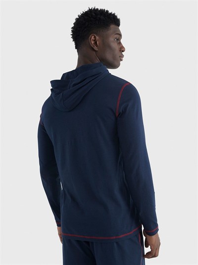 TOMMY HILFIGER KAPŞONLU SWEATSHİRT 09T4147-410
