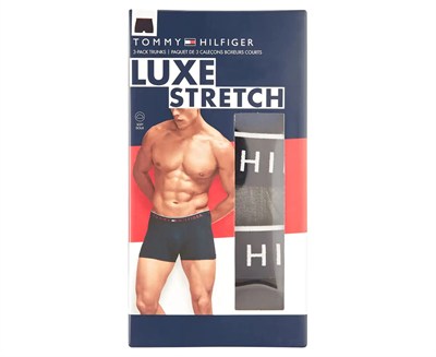 TOMMY HILFIGER LUXE STRETCH ERKEK 3 LÜ BOXER 09T4102-410