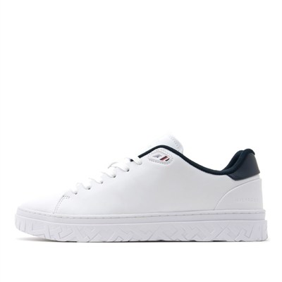TOMMY HILFIGER MODERN VULC CORPORATE LEATHER ERKEK AYAKKABI FM0FM04355-YBR