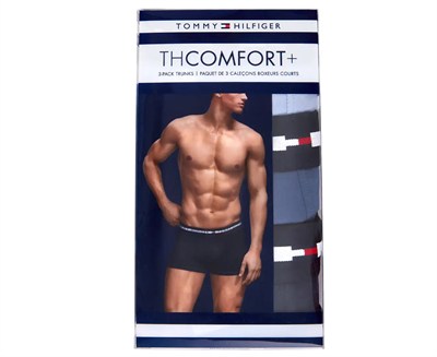 TOMMY HILFIGER TH COMFORT+ ERKEK 3 LÜ BOXER 09T3813-435