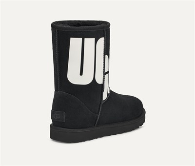 UGG CLASSIC SHORT II KADIN BOT 1129231-BLK